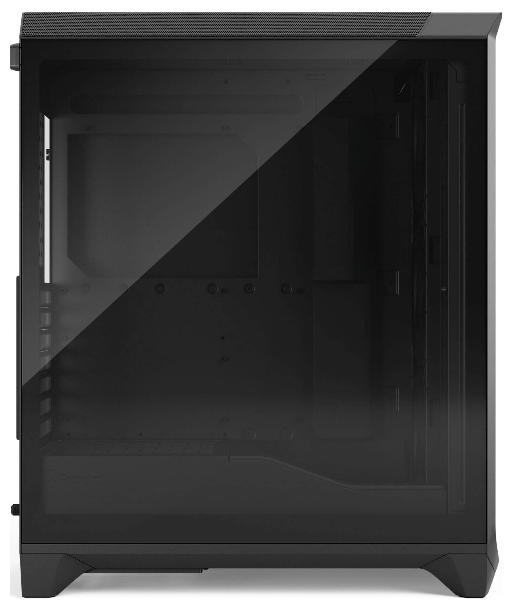 Fractal Design FD-C-MES3A-06 Tower PC-Gehäuse Schwarz Integrierte Beleuchtung, Staubfilter, 3 vorinstallierte Lüfter, Se-7