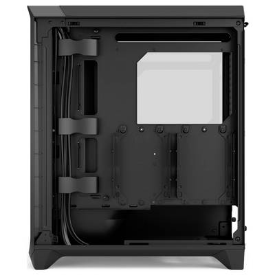 Fractal Design FD-C-MES3A-06 Tower PC-Gehäuse Schwarz Integrierte Beleuchtung, Staubfilter, 3 vorinstallierte Lüfter, Se-12