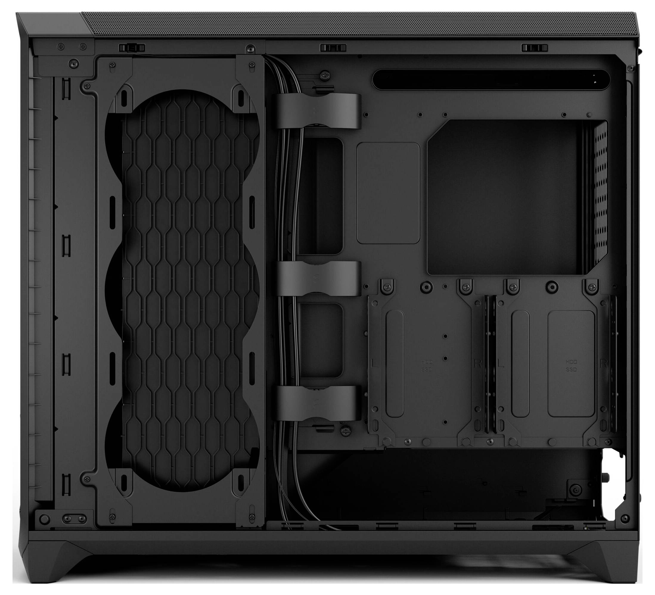 Fractal Design FD-C-MES3X-01 Tower PC-Gehäuse Schwarz Staubfilter-12