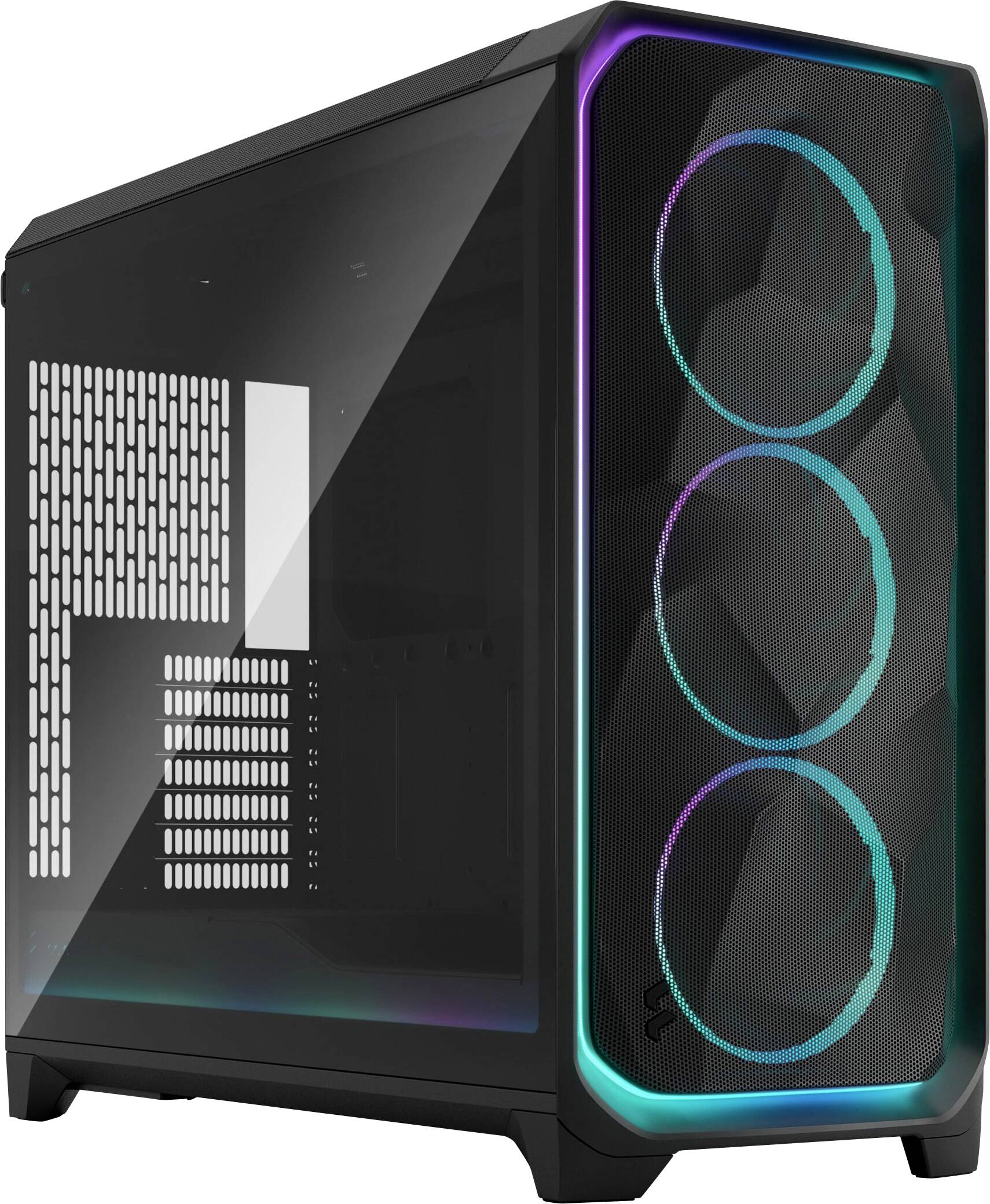 Fractal Design FD-C-MES3X-03 Tower PC-Gehäuse Schwarz Staubfilter-0