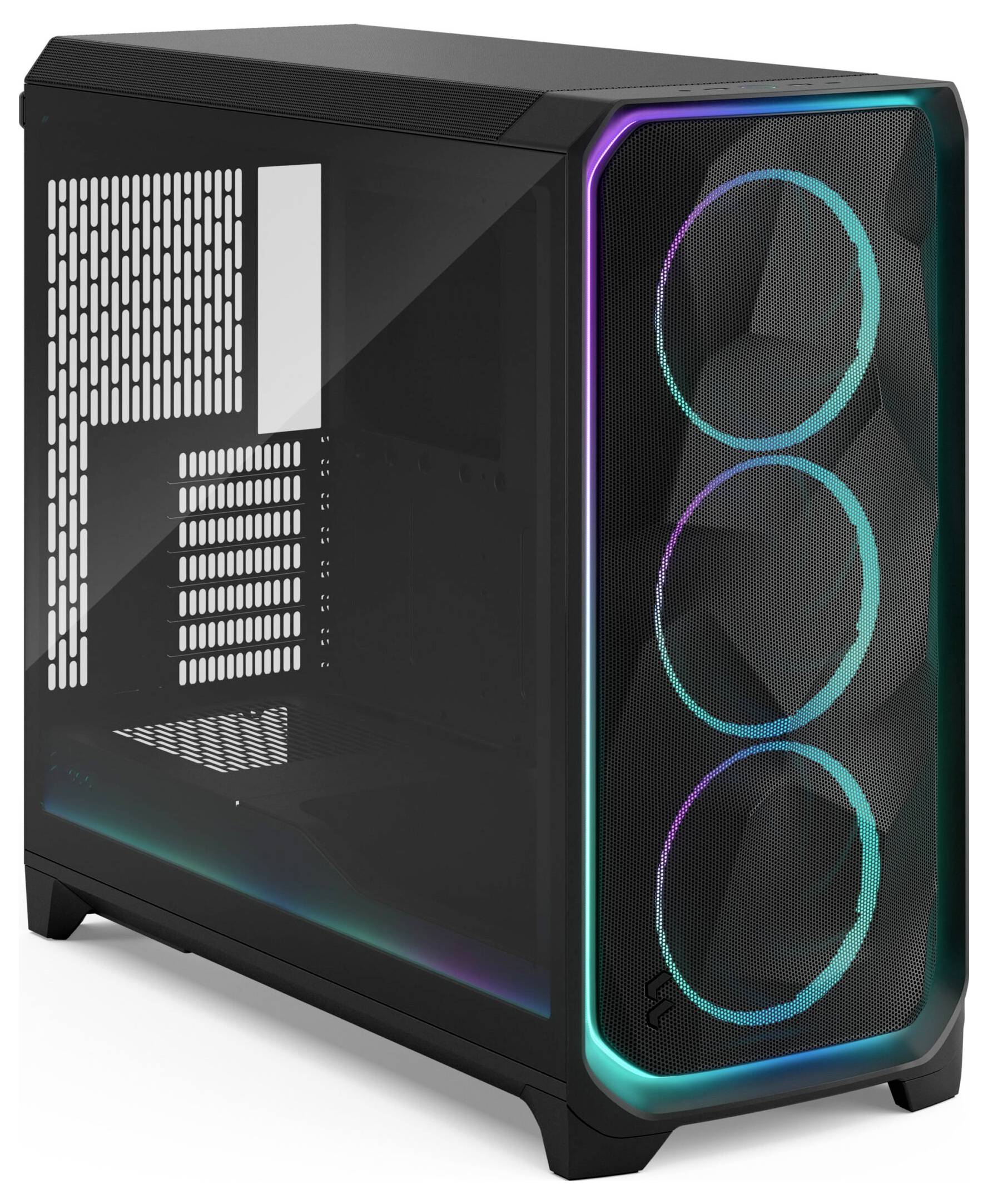 Fractal Design FD-C-MES3X-03 Tower PC-Gehäuse Schwarz Staubfilter-2