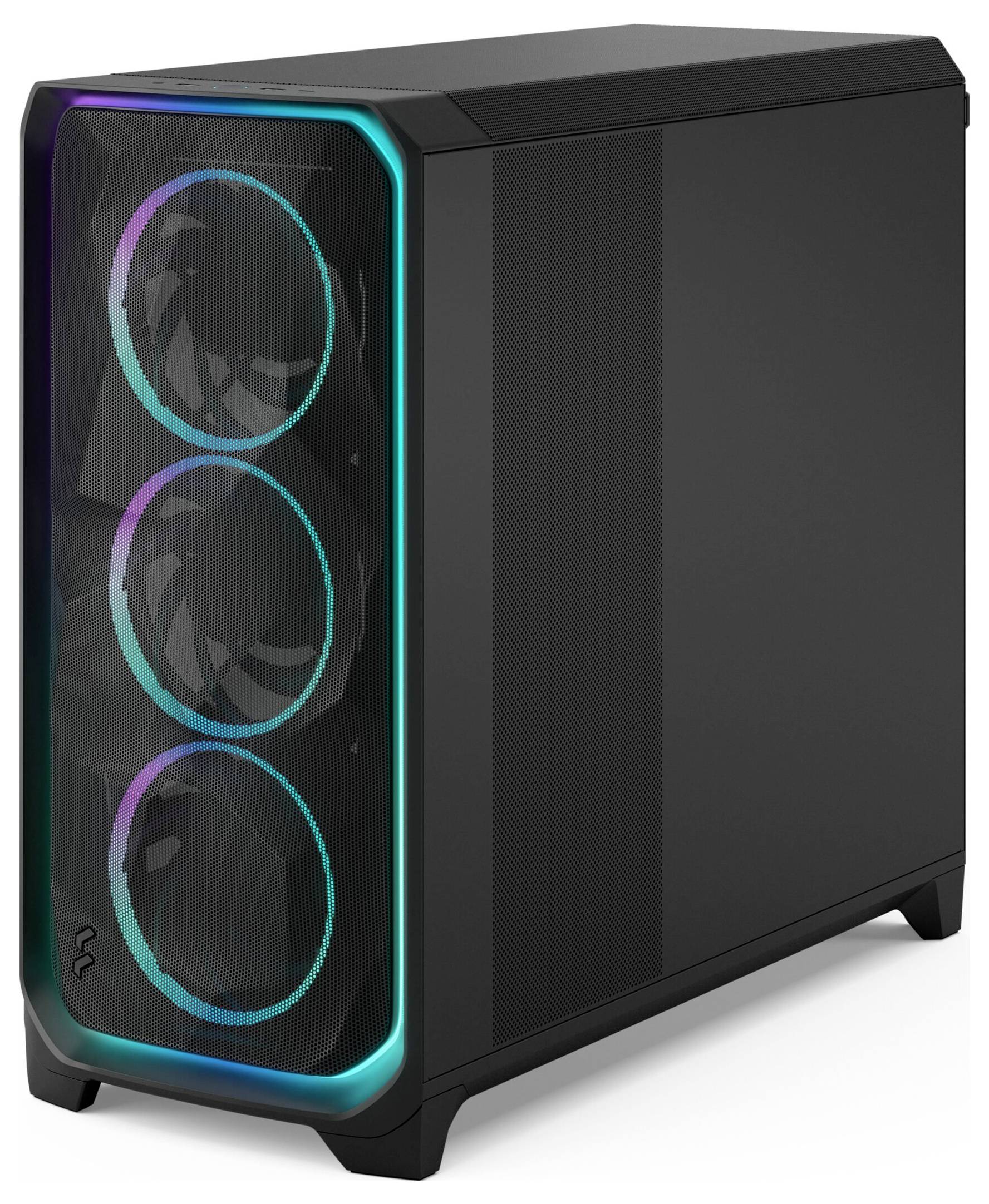 Fractal Design FD-C-MES3X-03 Tower PC-Gehäuse Schwarz Staubfilter-3