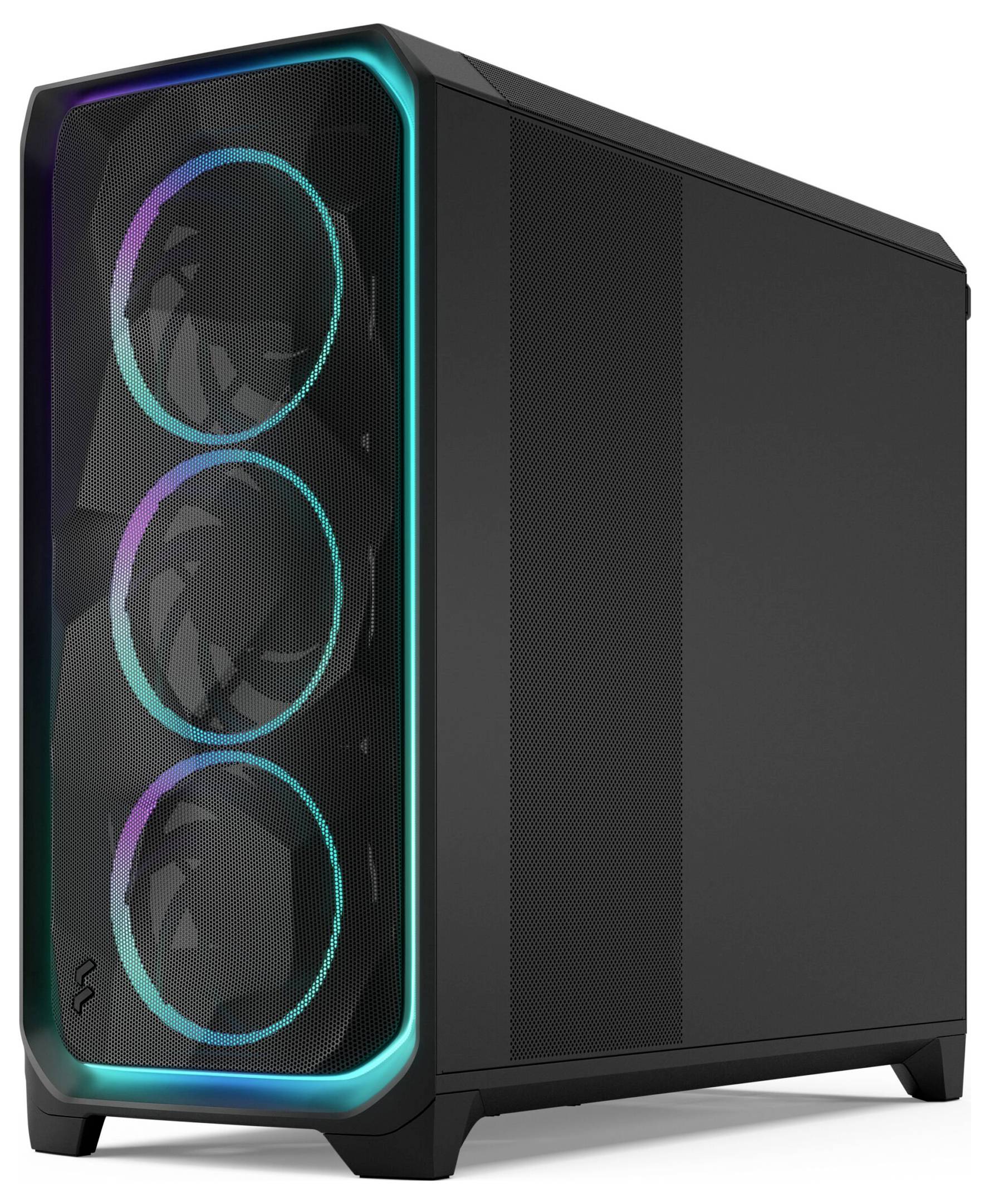 Fractal Design FD-C-MES3X-03 Tower PC-Gehäuse Schwarz Staubfilter-4