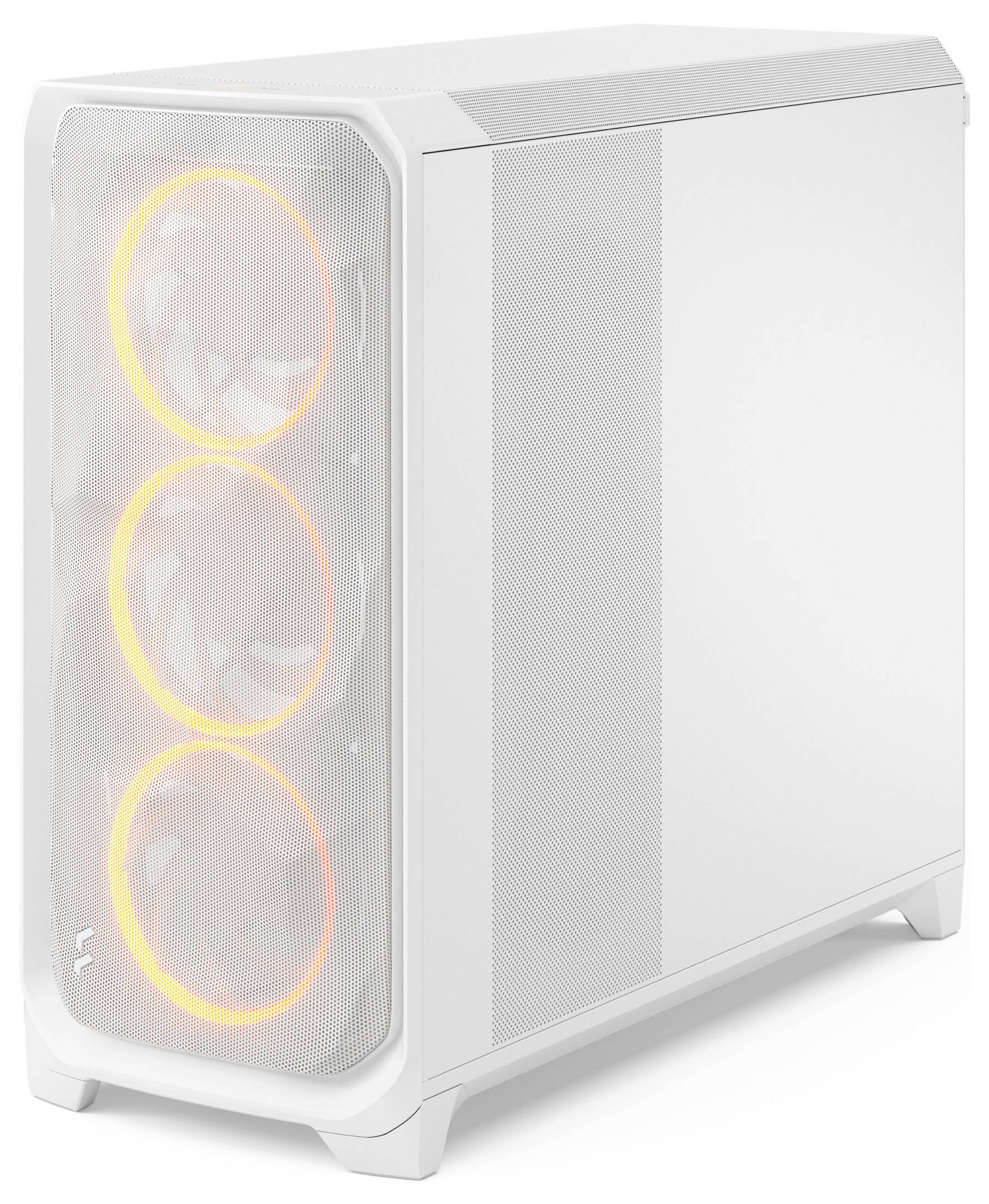 Fractal Design FD-C-MES3X-06 Full Tower PC-Gehäuse Weiß Staubfilter, Seitenfenster-3