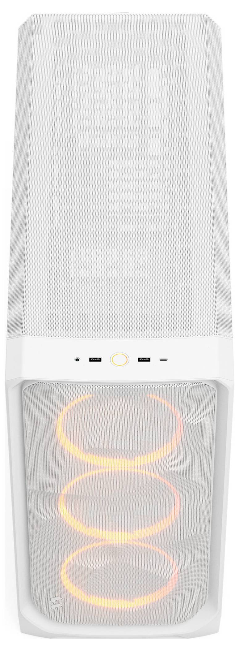 Fractal Design FD-C-MES3X-06 Full Tower PC-Gehäuse Weiß Staubfilter, Seitenfenster-5