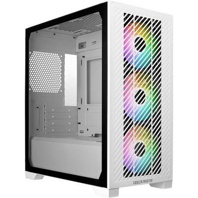 Cooler Master E301-WGNN-S00 Mini-Tower PC-Gehäuse Weiß-0