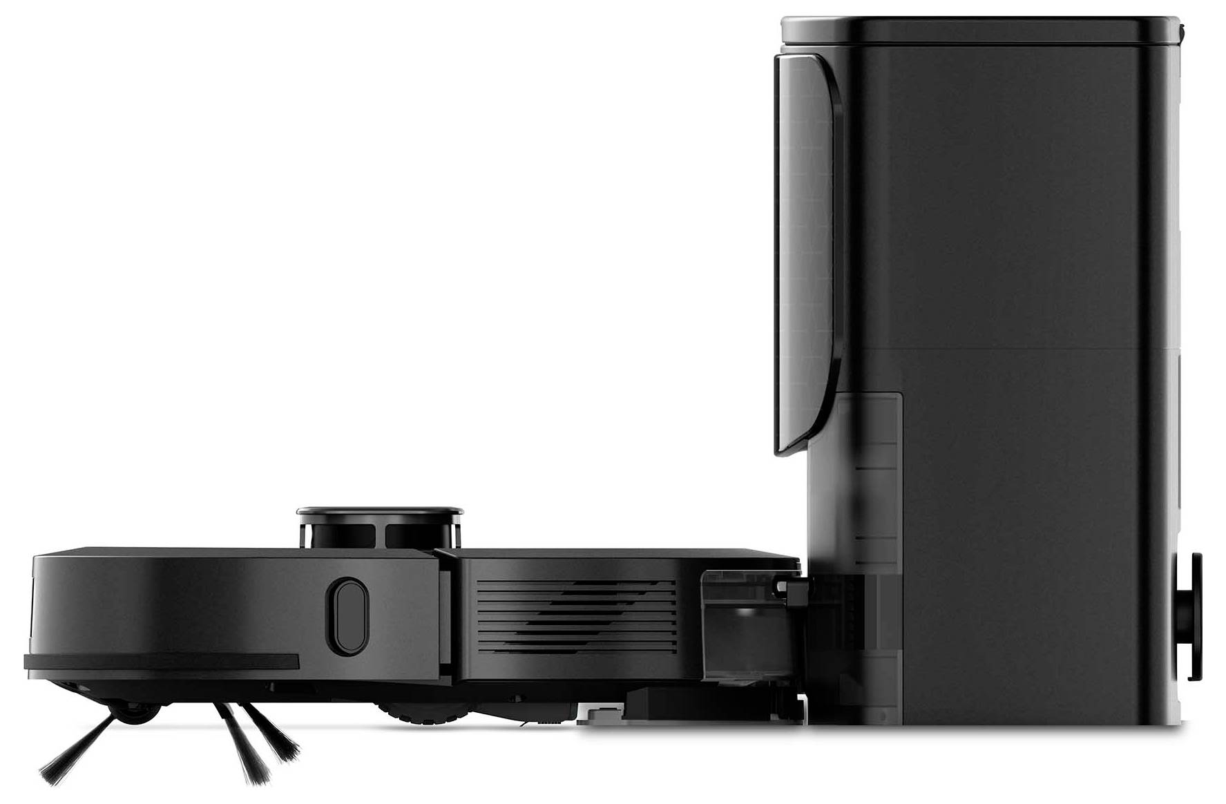 Nedis WIFIVCL002CBK Saug-und Wischroboter Schwarz kompatibel mit Amazon Alexa, kompatibel mit Google Home, Sprachgesteue-2