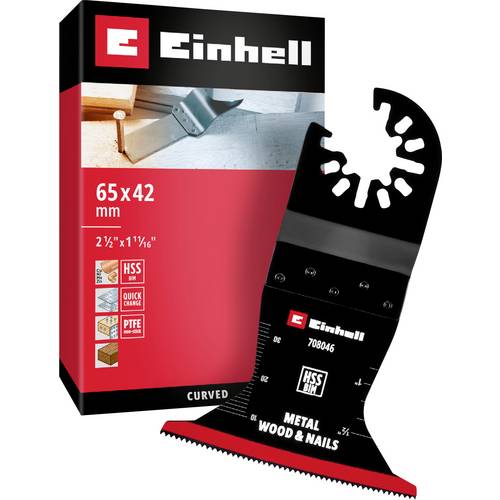 Einhell 708046 Tauchsägeblatt BIM Met, 65mm Bimetall Multifunktionswerkzeug-Zubehör-Set 65 mm 1 St.