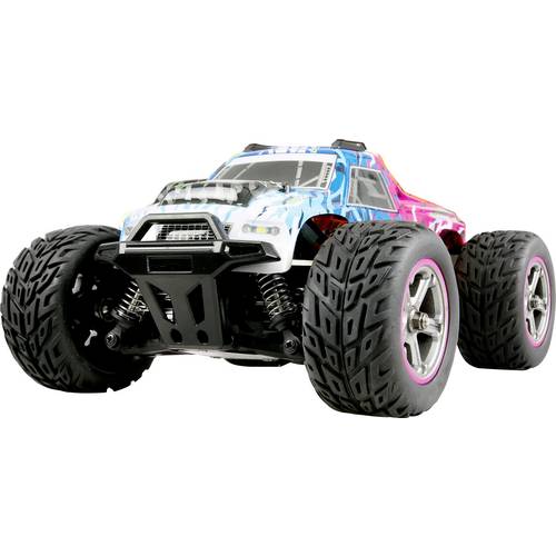 Thumbnail - Amewi MAX20 blau-pink Blau, Pink Brushed 1:20 RC Einsteiger Modellauto Elektro Monstertruck Allradantrieb (4WD) RtR 2,4 ...