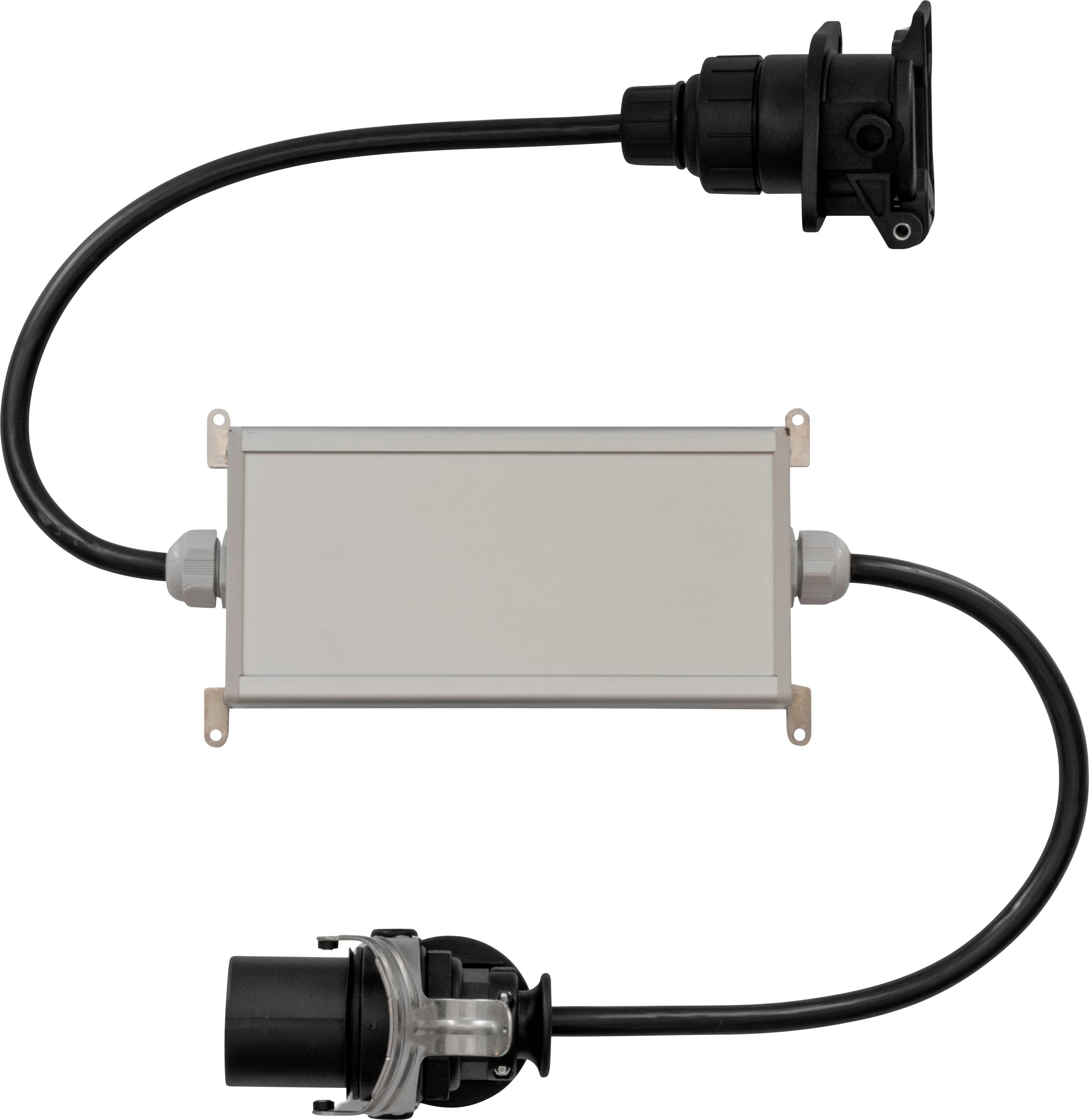 SecoRüt 40520 Anhänger Adapter [Anhänger-Steckdose 15polig - Anhänger Stecker 15polig]