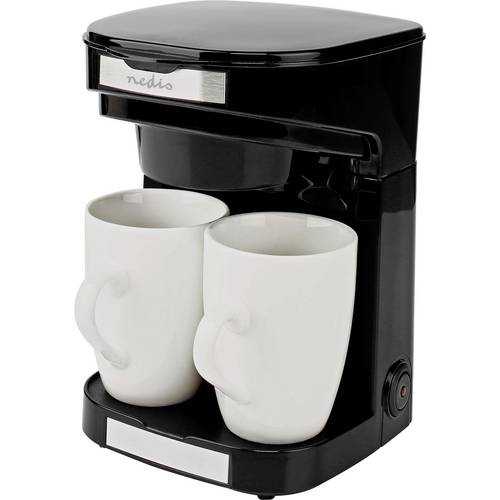 Thumbnail - Nedis KACM140EBK Kaffeemaschine Schwarz Fassungsvermögen Tassen=2