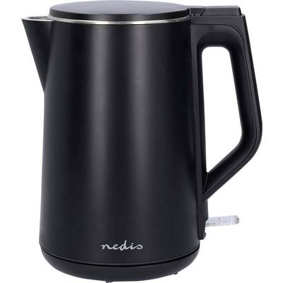 Nedis KAWK361EBK Wasserkocher Kontrollleuchte Schwarz Fassungsvermögen: 1.5 l-0
