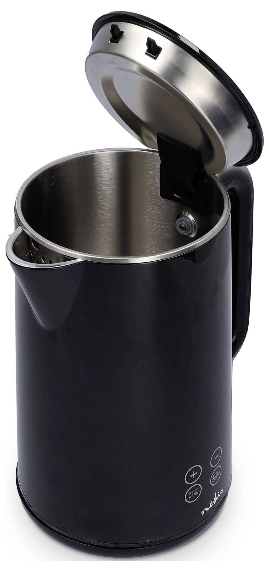 Nedis KAWK362EBK Wasserkocher Kontrollleuchte Schwarz Fassungsvermögen: 1.7 l-3