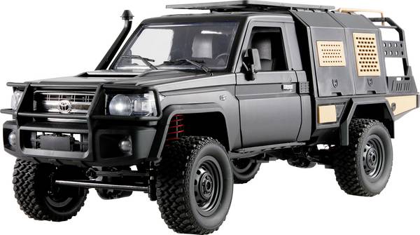 Amewi AMEWI - Crawler Toyota Land Cruiser 1 12 RtR Brushed 1:12 RC Einsteiger Modellauto Elektro Crawler Allradantrieb (4WD) RtR 2,4 GHz mit Lichteffekt