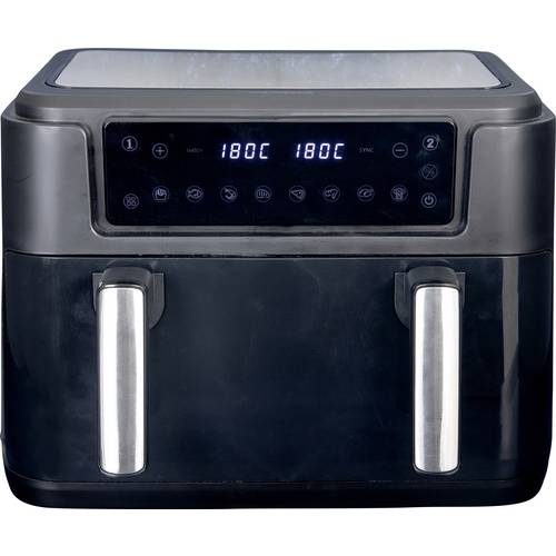 Thumbnail - Gastronoma 18290008 Heißluft-Fritteuse 10 l 2400 W Antihaftbeschichtung, mit Display, Timerfunktion Schwarz