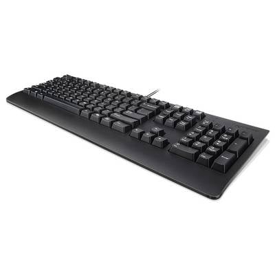 Lenovo 4Y41R64596 USB Tastatur Deutsch, QWERTZ Schwarz-0