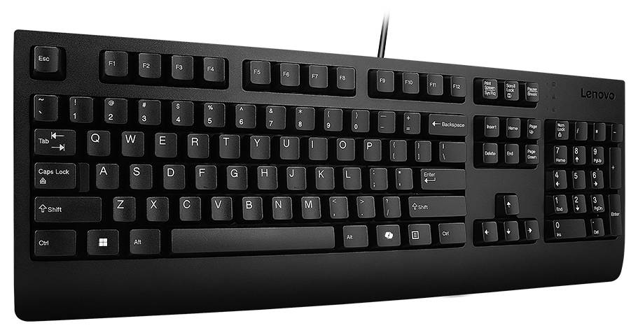 Lenovo 4Y41R64596 USB Tastatur Deutsch, QWERTZ Schwarz-3