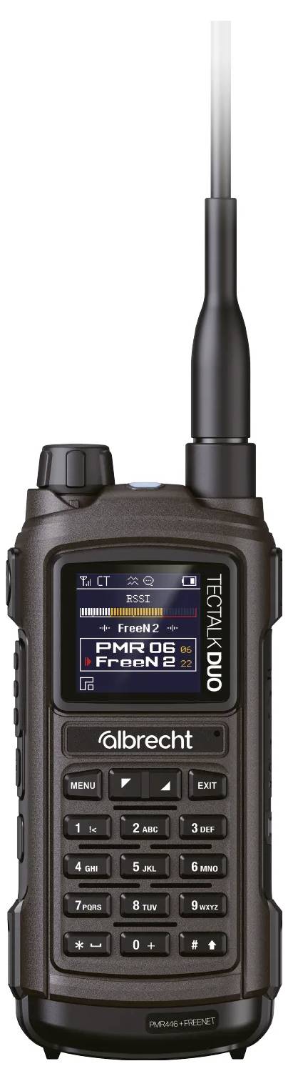 Albrecht 2er Kofferset Albrecht Tectalk Duo, PMR446 + Freenet (1W) 29148.S1 PMR/Freenet-Handfunkgerät-1