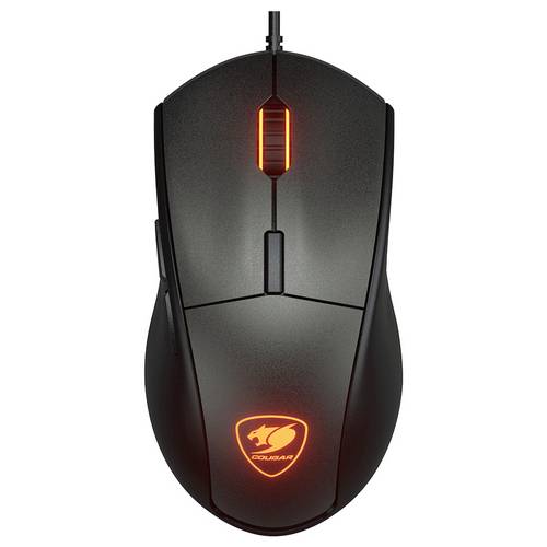 Thumbnail - Cougar CGR-WOMB-MEX Gaming-Maus Kabelgebunden Optisch Schwarz 6400 dpi