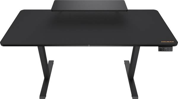 Cougar Gaming Schreibtisch elektrisch höhenverstellbar, ergonomisch Höhen-Bereich: 72 bis 1.17 m (B x H x T) 1.2 x 1.17 x 0.6 m Schwarz CGR-E-STAR120 CGR-E-STAR120