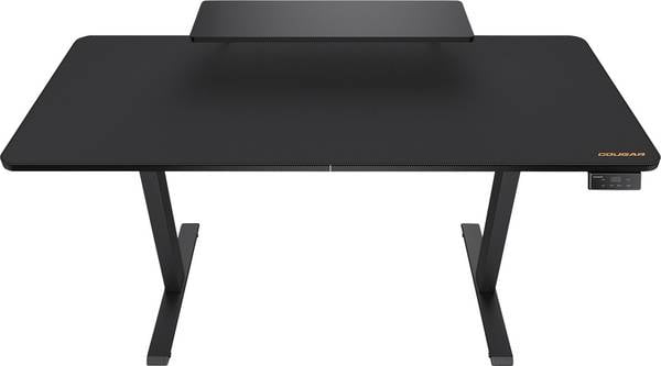 Cougar Gaming Schreibtisch elektrisch höhenverstellbar, ergonomisch Höhen-Bereich: 72 bis 1.17 m (B x H x T) 1.4 x 1.17 x 0.6 m Schwarz CGR-E-STAR140 CGR-E-STAR140