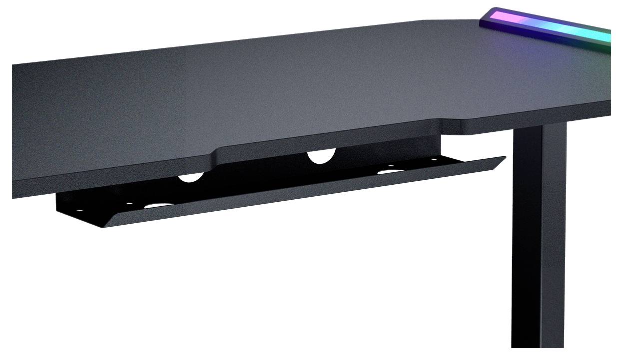 Cougar Gaming Schreibtisch (B x H x T) 605 x 780.7 x 1223.8 mm Schwarz CGR-DEIMUS-B01 3M1203SB.0001-1