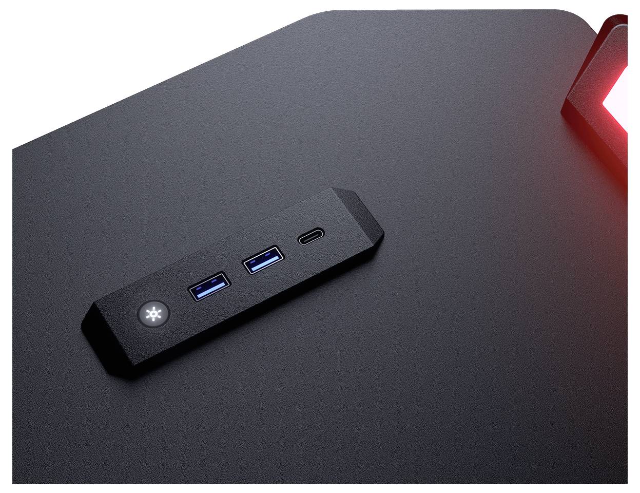 Cougar Gaming Schreibtisch (B x H x T) 605 x 780.7 x 1223.8 mm Schwarz CGR-DEIMUS-B01 3M1203SB.0001-8