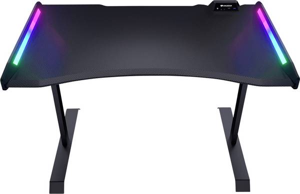 Cougar Gaming Schreibtisch höhenverstellbar Höhen-Bereich: 79.9 bis 89.9 cm (B x H x T) 153.1 x 77 x 90.3 cm Schwarz CGR-MARS CGR-MARS