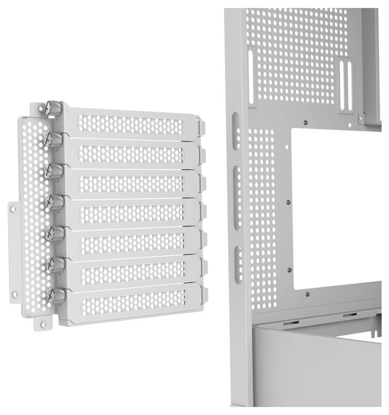 Cougar CGR-58M6W Midi-Tower PC-Gehäuse Weiß-17