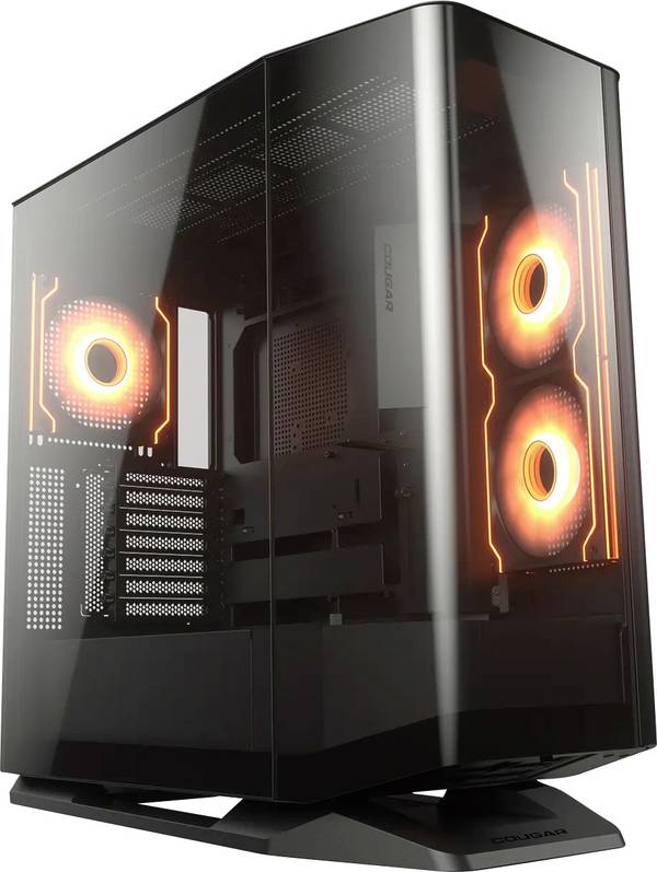 Cougar CGR-58M6B-RGB Midi-Tower PC-Gehäuse  Mehrfarbig Seitenfenster