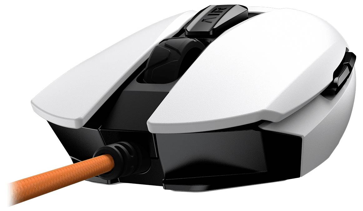 Cougar CGR-WONW-M487 Gaming-Maus Kabelgebunden Optisch Weiß 6 Tasten 20000 dpi-3