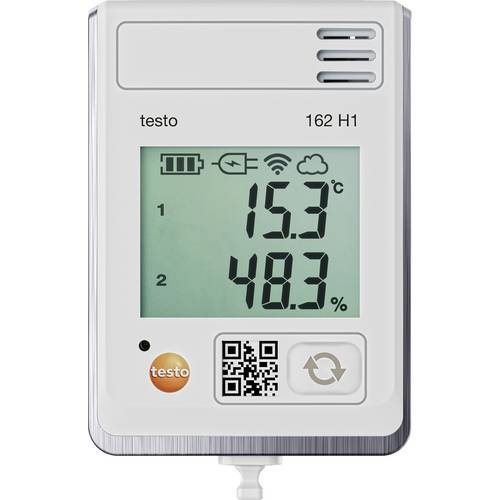 testo 0572 1624 162 H1 Multi-Datenlogger Messgröße Temperatur, Luftfeuchtigkeit -30 bis 50 °C 0 bis 100 % rF inkl. Wandh...