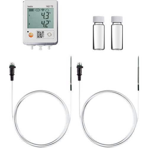 testo 0572 1629 162 fridge set Temperatur-Datenlogger Messgröße Temperatur -50 bis 150 °C inkl. Wandhalterung