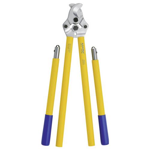 Klauke K1012 Kabelschere Geeignet für (Abisoliertechnik) Alu- und Kupferkabel, ein- und mehrdrähtig 38 mm