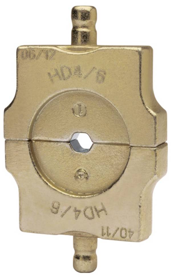 Klauke HD46 HD46 Presseinsatz Presskabelschuhe  6 mm² (max)   Passend für Marke (Zangen) Klauke
