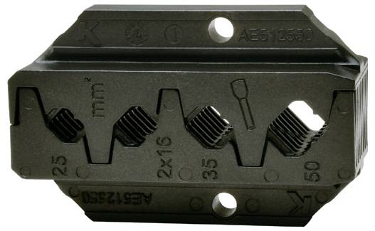 Klauke AE512550 Presseinsatz 25 bis 50 mm² Passend für Marke (Zangen) Klauke