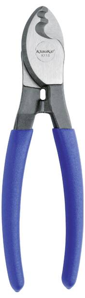 Klauke K118 Kabelschaar Geschikt voor (striptechniek) Aluminium- en koperkabel, een- en meerdraads 12 mm