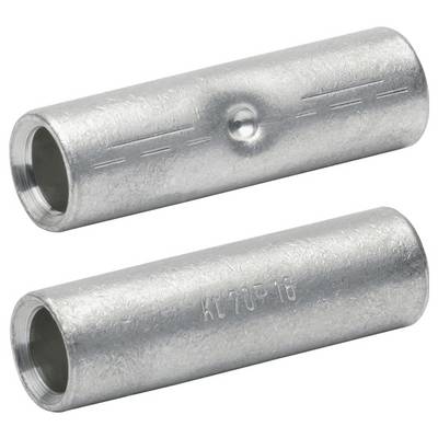Zwei zylindrische metallische Verbinder mit Schraubengewinden an jedem Ende sind abgebildet. Ein Verbinder ist mit 'KL70-16' graviert.