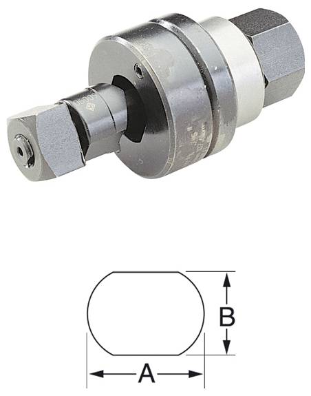 Klauke 50610861 Doppel-Formlocher
