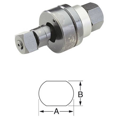 Klauke 50610861 Doppel-Formlocher