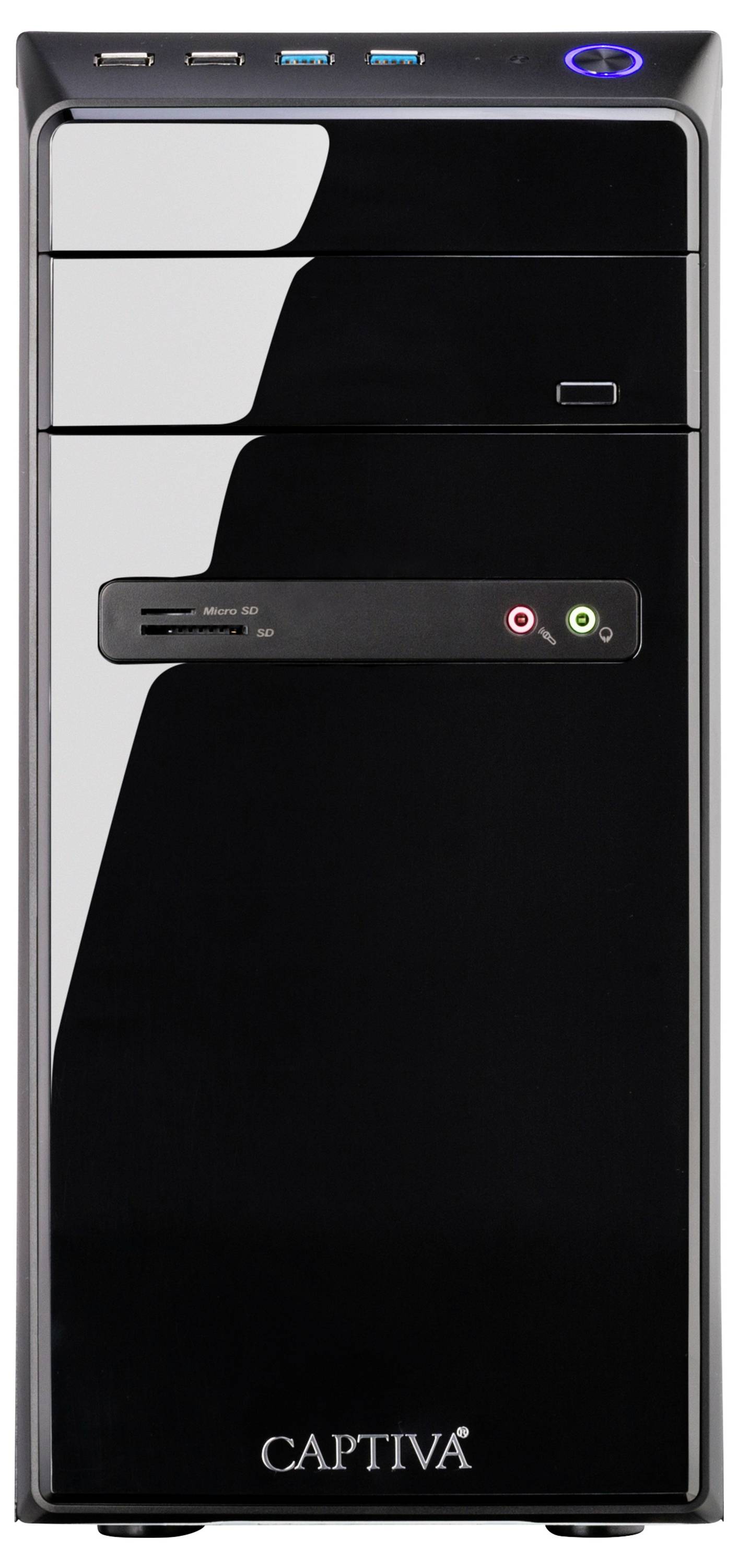 Captiva Gaming PC Power Starter I80-376 2.5 cm (1 Zoll) Intel® Core™ i5 i5-14400 64 GB RAM 2 TB SSD Win 11 Home 80376-1