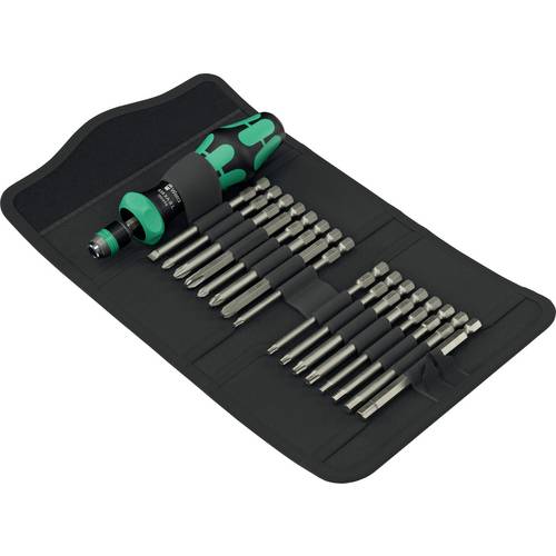 Thumbnail - Wera Kompakt 60 RA-R 1 Werkstatt Ratschen-Schraubendreher 1/4 (6.3 mm) 17-teiliges