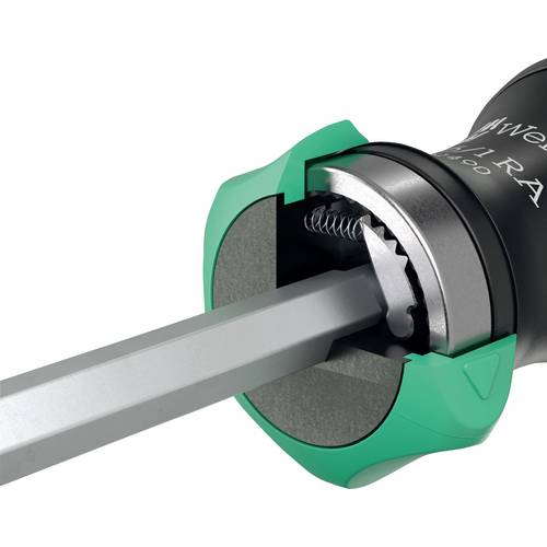 Wera Kompakt 27 RA 1 Werkstatt Bit-Set 1/4 (6.3 mm)