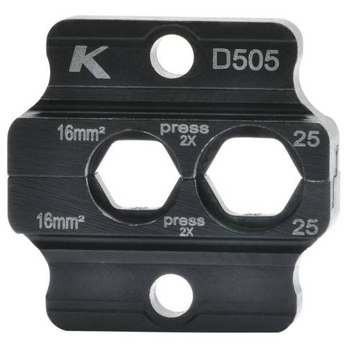 Klauke D504 Presseinsatz 6 bis 16 mm² Passend für Marke (Zangen) Klauke