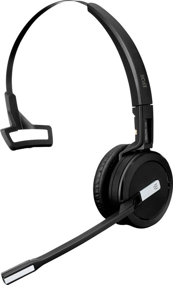 EPOS IMPACT SDW 10 HS  On Ear Headset Kabellos, DECT Mono Schwarz  Headset, Mono Telefon
