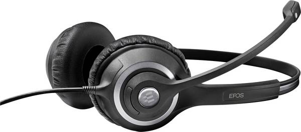 EPOS IMPACT SC 260  On Ear Headset kabelgebunden Stereo Schwarz  Headset, Lautstärkeregelung Telefon