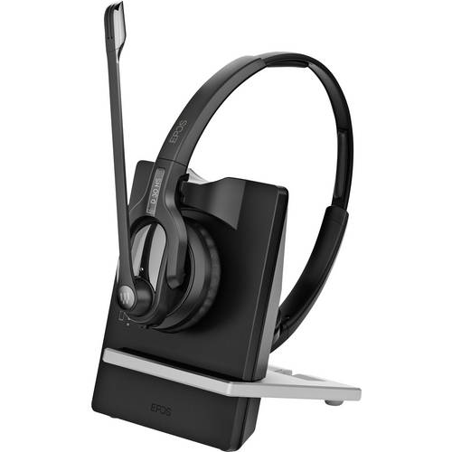 Thumbnail - EPOS IMPACT D 30 Phone Telefon On Ear Headset Kabellos, DECT Stereo Schwarz Headset, Lautstärkeregelung