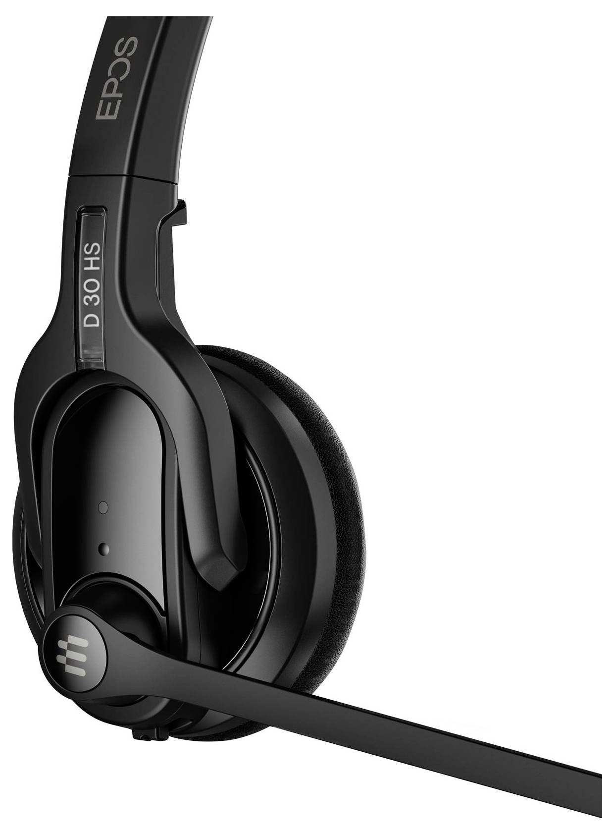 EPOS IMPACT D 30 USB ML On Ear Headset Kabellos, DECT Stereo Schwarz Headset, Lautstärkeregelung Telefon-3