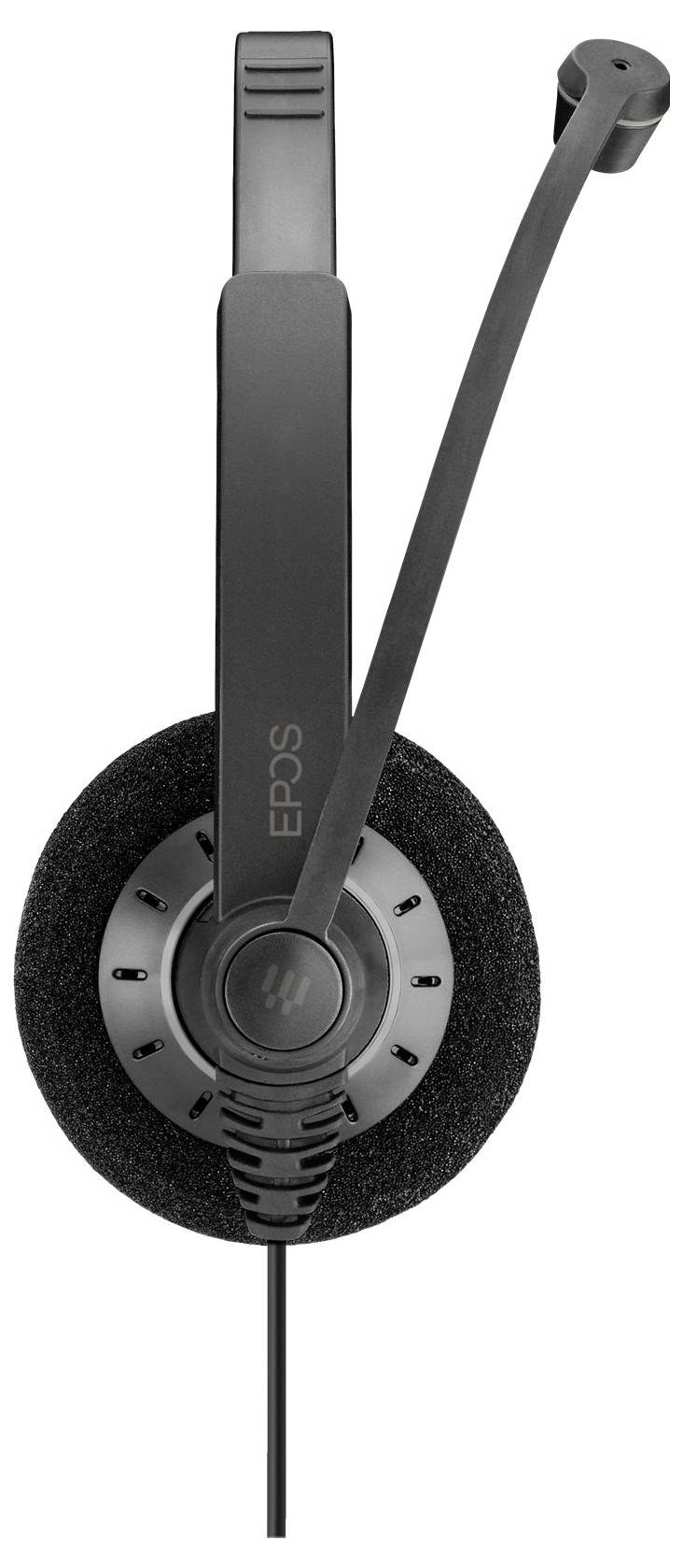 EPOS IMPACT SC 60 On Ear Headset kabelgebunden Stereo Schwarz Noise Cancelling, Mikrofon-Rauschunterdrückung Headset, La-3