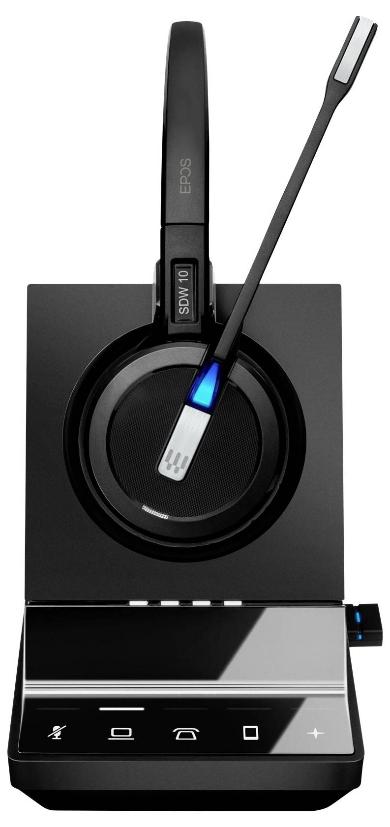 EPOS IMPACT SDW 5016 On Ear Headset Kabellos, DECT Mono Mehrfarbig Noise Cancelling, Mikrofon-Rauschunterdrückung Telefo-4